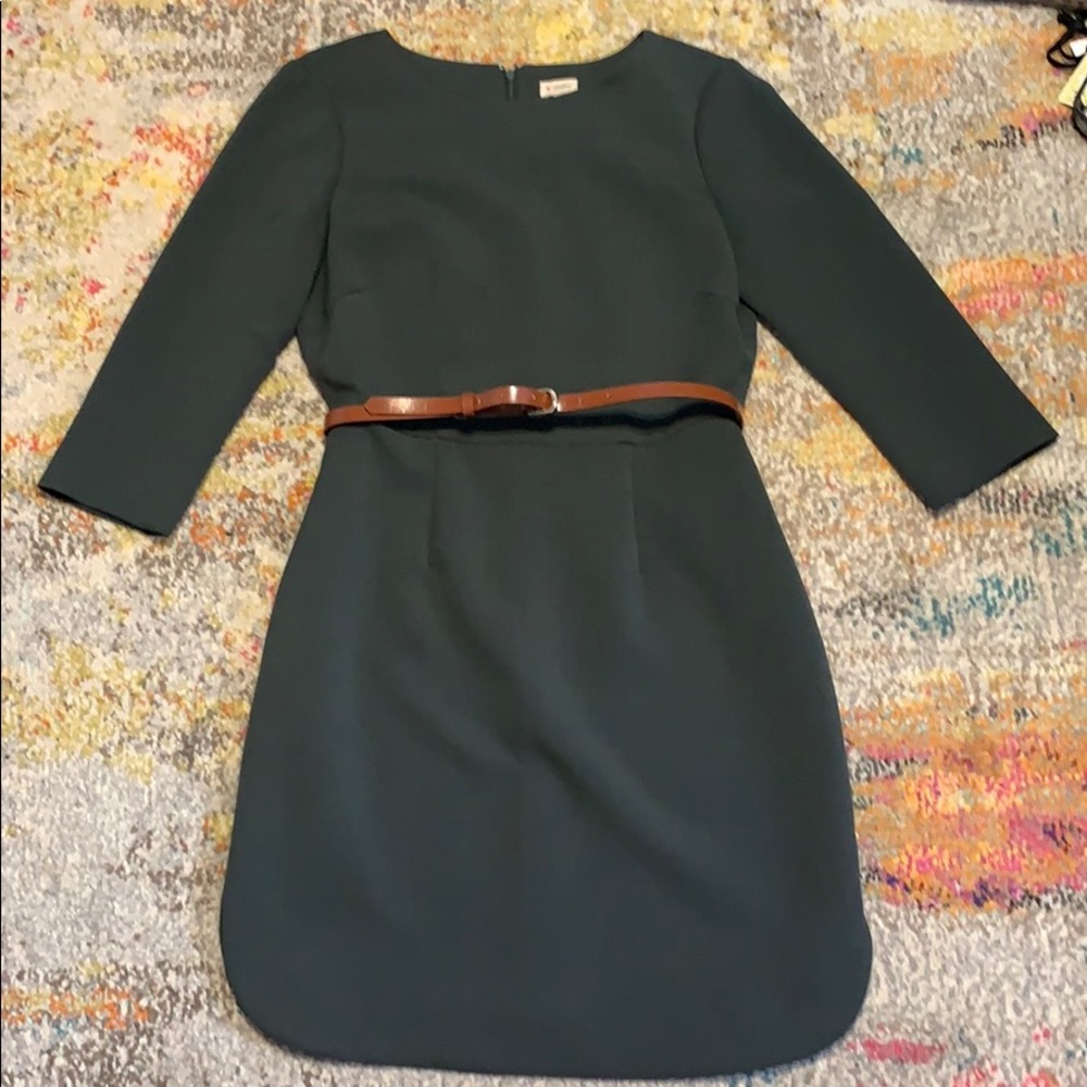 Hunter green dress